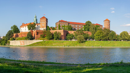 Fototapeta premium Wawel Royal Castle - Krakow, Poland. 