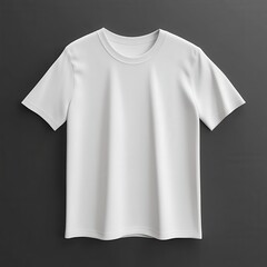 Blank White T-Shirt Mockup