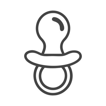 recommend clip art: baby pacifier icon vector design