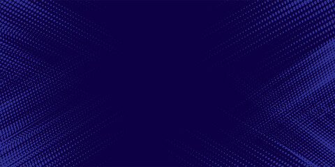 Naklejka premium Dark blue pattern gradient grunge texture background.