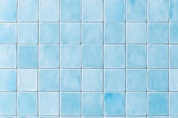 Light Blue Square Tile Grid