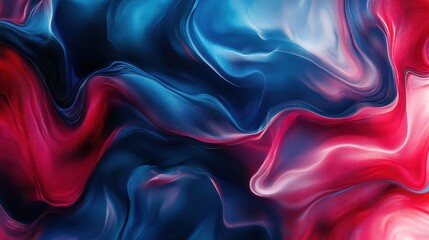 Obraz premium A visually captivating seamless pattern featuring beautiful abstract fluid art.