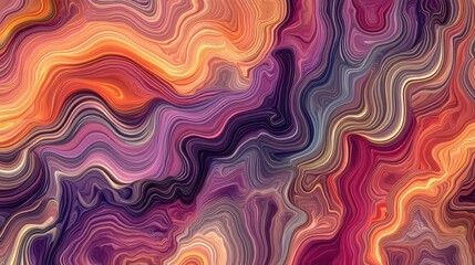 Obraz premium A visually captivating seamless pattern featuring beautiful abstract fluid art.