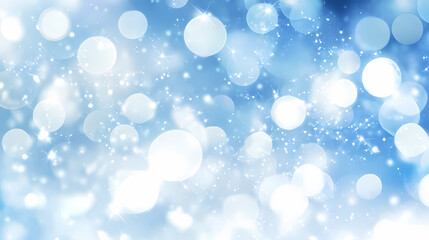 glowing bokeh lights