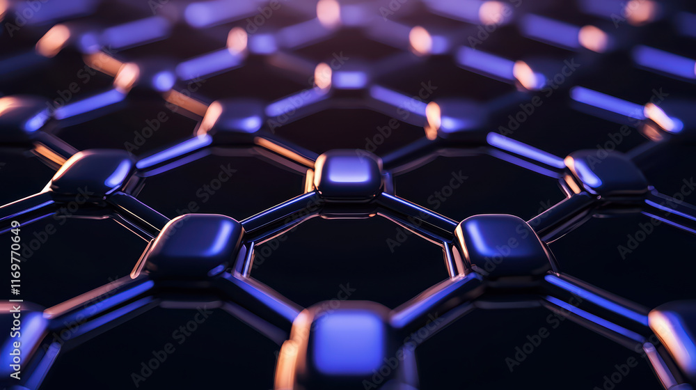 Poster close up of interconnected wires forming web structure