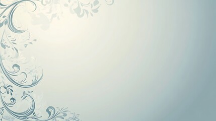 Elegant Floral Design Background Pastel Hues