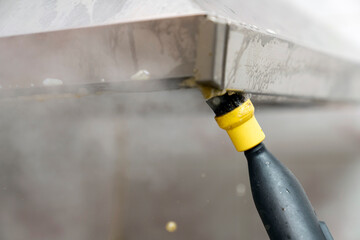 quickly remove tough frozen grease and grime from the surface of a built-in hob, gas hob, cooktop...
