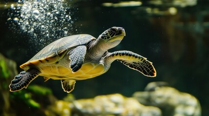 Close-Up Photography of Sea Turtle in Natural Light