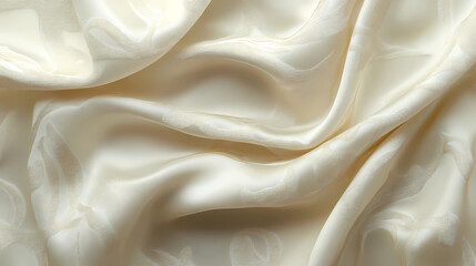 Obraz premium Elegant Lace Fabric Texture Showcased with Delicate Overlays