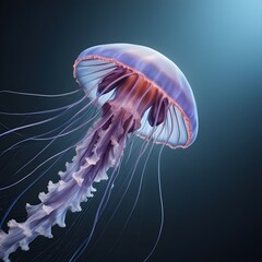 The beautiful jelyfish