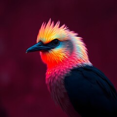 mythical bird, Phoenix, Abstract painting, 8K quality, bird, beak, animal, nature, wildlife, wild, white, feather, feathers, puffin, yellow, red, wings, cockatiel, isolated, beautiful, black, chicken,