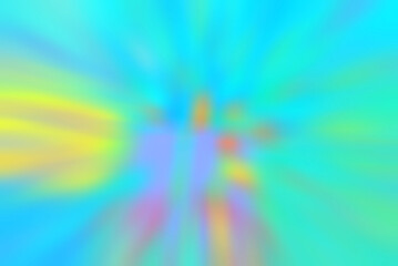 Abstract radial blur zoom in green and yellow tones.