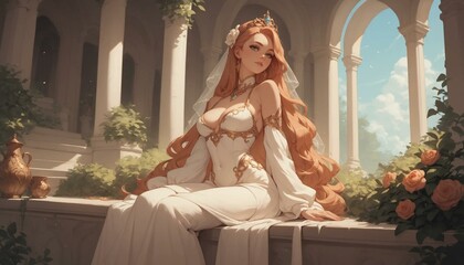 Fototapeta premium A beautiful princess