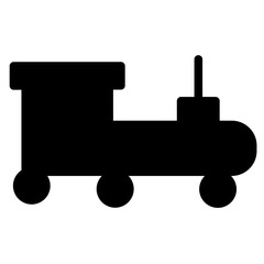 Trash Mall Garbage Glyph Icon