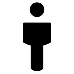 Waiting Room Mall Glyph Icon