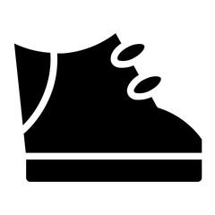 Sport Shoe Game Glyph Icon