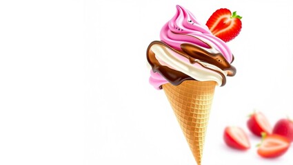strawberry ice cream
