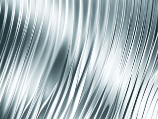 Obraz premium An abstract close-up of a silver metallic grating texture against a blurred background. This image could be used for various industrial or modern design themes.