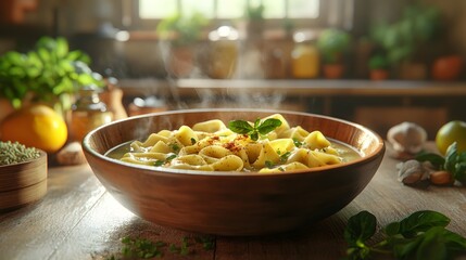 Indulging in Hearty Tortellini in Brodo: The Essence of Rustic Italian Culinary Traditions