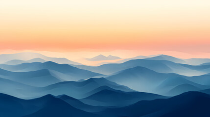 Multiple gradients: layer multiple gradients on top of each other to create a complex and visually interesting backgr. Ethersea. Illustration