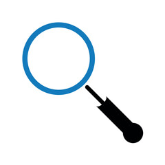 Search magnifier  glass icon.