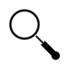 Search magnifier  glass icon.