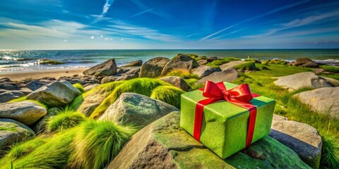 Ostend Beach Artwork  Gift