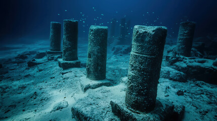 Ancient Underwater City Ruins Revealed in Gigapixel Detail Beneath Waves