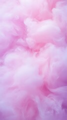 Fototapeta premium Pastel Purple and Pink Fluffy Cloud Texture with Organic Design Suitable for Dreamy Backgrounds and Soft Abstract Art in Contemporary Style