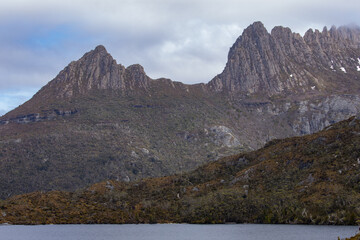 View of Cradle Mountain, Tasmania, Australia