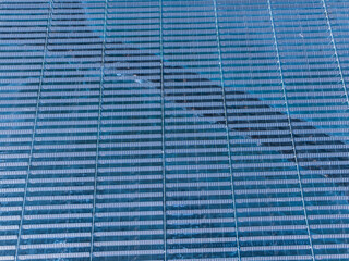 Drones capture large-scale photovoltaic panels on site