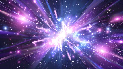 Fototapeta premium A lens flare, explosion, and light in transparent background with a dark background