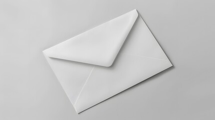 A paper sheet mockup for a letter or invitation presented in white