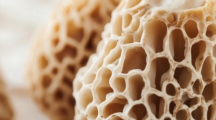 Macro Photography of Morel Mushrooms: Unveiling Nature's Intricate Beauty