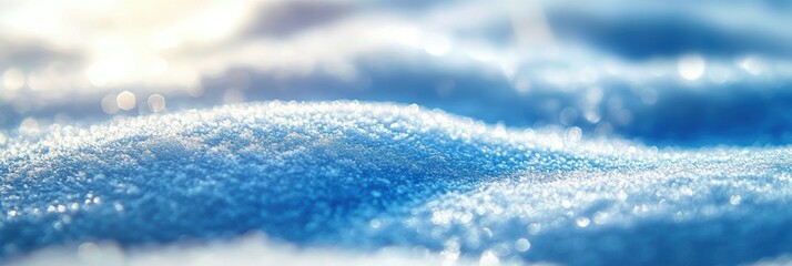 Obraz premium Abstract winter snow field