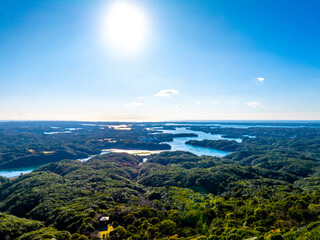横山展望台から見る英虞湾（三重県志摩市）