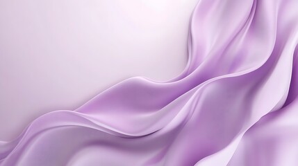 Obraz premium Elegant Lavender Fabric Draped Softly and Gracefully