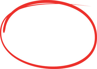 Red Highlight Circle Marker
