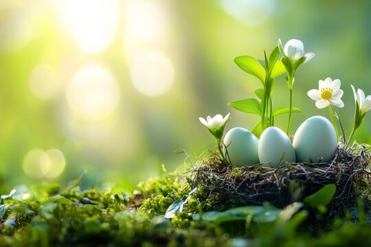 Exploring environmental themes in easter  embracing spring and the celebration of new life