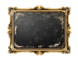 Antique frame for artistic presentations.