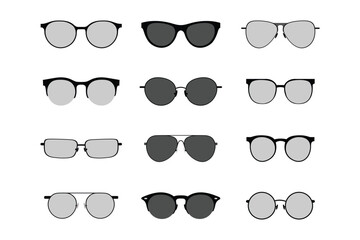 Different Collection of Sunglasses And Glasses