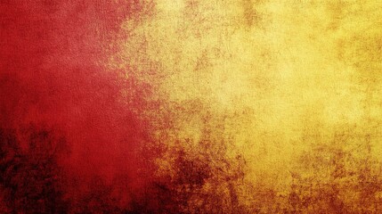 Obraz premium A rich and dramatic dark red and yellow gradient background, blending deep red hues with vibrant yellow tones. This bold and striking backdrop creates a sense of warmth and intensity
