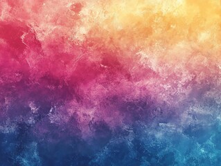 Fototapeta premium Abstract watercolor background with vibrant red, orange, yellow, and blue colors.