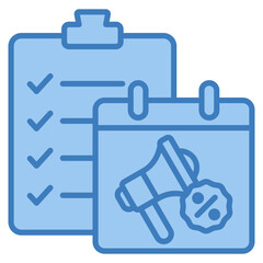 Event Coordination Icon Element For Design