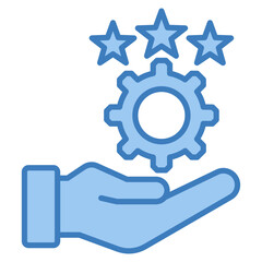 Reputation Management Icon Element For Design