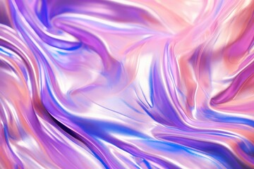 Fototapeta premium Flowing abstract textures digital art bright colors smooth environment close-up visual harmony