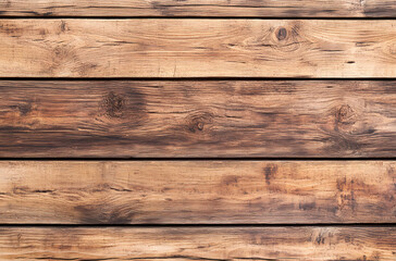 Obraz premium Rustic Wooden Wall Background with old wood planks texture, in a brown color