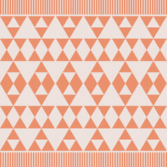 Geometric Ethnic pattern, Native American tribal fabric, tile, carpet, vector, illustration design