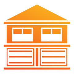 warehouse icon element for design