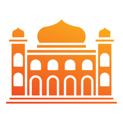 Mosque icon element for design